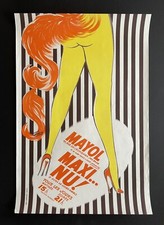 Affiche cabaret pin d'occasion  Herry