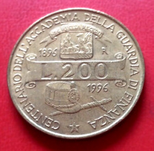 Monnaie italie 200 d'occasion  Tullins