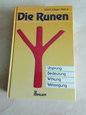 Ulrich Jürgen Heinz Die Runen Ursprung Bedeutung Wirkung Weissagung, używany na sprzedaż  PL
