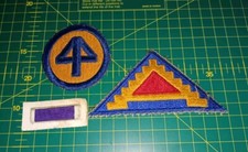 Ww2 patches 44th for sale  LICHFIELD