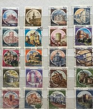 Italia francobolli serie usato  Vicenza