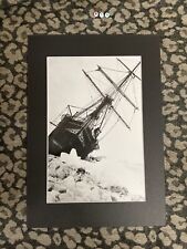 Ernest Shackleton Antarctica Expedition Endurance Ship, IMPRESSÃO DE ARTE MONTADA RARA, usado comprar usado  Enviando para Brazil