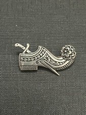 Ancienne broche argent d'occasion  Nancy-