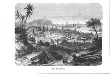 Palermo xilografia francese usato Palermo xilografia francese usato  Latina