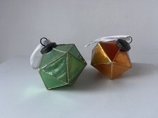 Geometric bauble green for sale  NOTTINGHAM