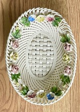 Vtg white woven for sale  New Rochelle