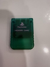 Cartão de memória verde transparente SCPH-1193 fabricado no Japão 1997 Sony PlayStation PS1 comprar usado  Enviando para Brazil