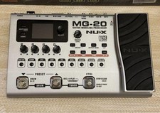 Pedal de efeitos de guitarra NUX MG-20 multi-efeito loop e ritmo, AUX, prata usado comprar usado  Enviando para Brazil
