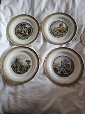 Set prattware plates for sale  WORCESTER