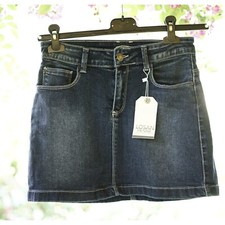 Mini gonna jeans usato  Italia