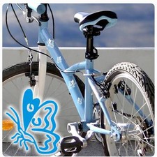 Fahrradaufkleber schmetterling gebraucht kaufen  Darmstadt
