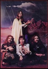 Póster fotográfico debut Black Sabbath Ozzy Osbourne segunda mano  Embacar hacia Mexico