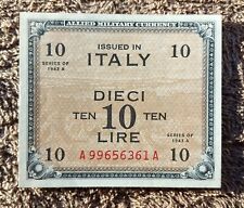 Dieci lire 1943 usato  Busseto