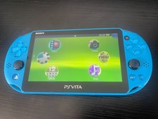 Console Sony Playstation PS Vita Slim 2000 azul água testado grau B comprar usado  Enviando para Brazil