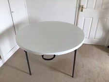 Circular folding table for sale  ORMSKIRK