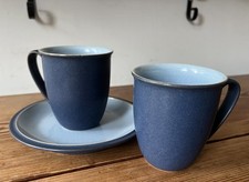Pretty denby blue for sale  WALTON-ON-THAMES