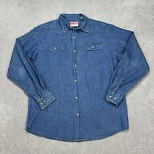 Wrangler denim shirt for sale  PLYMOUTH