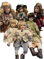 Porcelain dolls collection for sale  BALDOCK