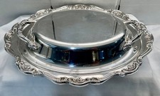 vegetable dish silver covered for sale  Willis