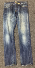 Jeans masculino Pros Goods & Co azul denim botão mosca tamanho 36 algodão manga japonesa comprar usado  Enviando para Brazil