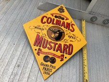 Vintage colmans mustard for sale  WARE