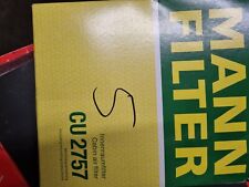 Mann filter 2757 gebraucht kaufen  Tübingen