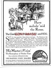 Ww1 advert hmv for sale  SIDCUP