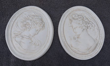 Pair plaster wall for sale  WIGSTON