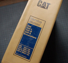 Livro de manutenção manual de serviço para escavadeira CAT Caterpillar 320 L N S, usado comprar usado  Enviando para Brazil