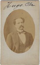 Originale Photo  cdv c1865 Hugo Charles (fils de Victor hugo ) , journaliste comprar usado  Enviando para Brazil