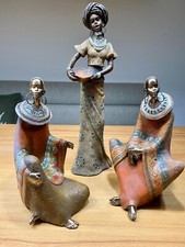 Zierfiguren afrikanerin massai gebraucht kaufen  Neuss