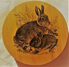 Barrel art rabbits for sale  Harpursville