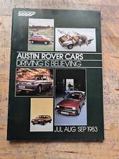 Austin rover cars for sale  LITTLEHAMPTON