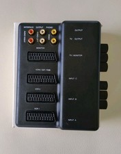 Scart video switching for sale  YORK