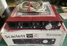Focusrite scarlett 2i4 for sale  LONDON