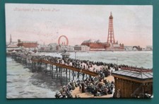Old postcard blackpool for sale  BISHOP AUCKLAND