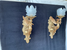 Pair wall lights for sale  BOURNEMOUTH