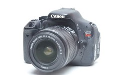 Câmera DSLR Canon EOS Rebel T3i e kit de lentes EF-S 18-55mm comprar usado  Enviando para Brazil