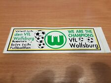 Vfl wolfsburg aufkleber gebraucht kaufen  Recklinghausen