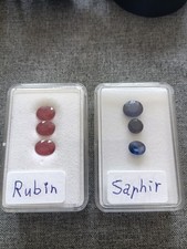 Rubin saphir geschliffen gebraucht kaufen  Walkenried