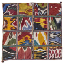 Cotton ikat cushion for sale  Ozone Park