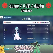 Gardevoir Pokemon Legends ZA ❗❗ Alpha ❗❗ Shiny 6 IV🟢 Battle Ready ⚫ EVs comprar usado Gardevoir Pokemon Legends ZA ❗❗ Alpha ❗❗ Shiny 6 IV🟢 Battle Ready ⚫ EVs comprar usado  Enviando para Brazil
