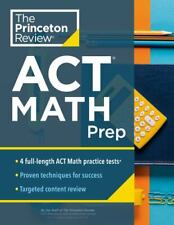 guides prep act test math for sale  Tallahassee