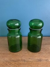 Vintage green glass for sale  SIDCUP