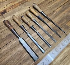 Woodworking chisels antique d'occasion  Expédié en Belgium