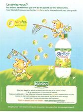 Publicite bledina blédilait d'occasion  Le Luc