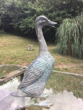 Vintage bronze duck for sale  BLANDFORD FORUM