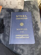 Steel construction manual for sale  Roy