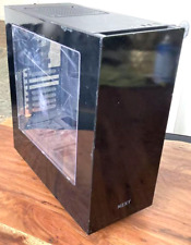 Estuche para computadora NZXT S340 CA-S340W-B1 negro brillante torre media con panel lateral + ventiladores segunda mano  Embacar hacia Mexico