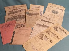 Lot factures anciennes d'occasion Lot factures anciennes d'occasion  Fumel